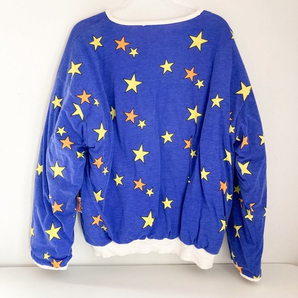 RARE! Mickey & Co by J.G. Hook One Size Fits All Reversible Oversized Sweatshirt - Picture 2 of 15